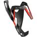 Elite Vico Carbon Water Bottle Cage - Matte Black/Red