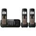 Panasonic KX-TG4743B DECT 6.0 1.90 GHz Cordless Phone Black