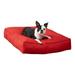 Happy Hounds Casey Indoor/Outdoor Pillow Style Dog Bed Salsa Medium (42 x 30 in.)