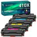 410X Toner Cartridge Compatible for HP 410A 410X CF410A CF411A CF412A CF413A Color Laserjet Pro MFP M477fnw M477fdw M477fdn M452dn M452nw M477 M452 M377 Printer Ink (Black Cyan Yellow Magenta 4-Pack)