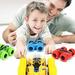 Toy Cars for 3 Year Old Boys Children s double-sided Stunt Car small toy car cross country- vehicle dumper ABS Car Model
