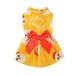 Holiday Dog Dress for Small Dogs Cute Christmas Pet Dresses Skirts Doggie Bowknot Dresses Pet Apparel Boy Girl Clothes for Dogs Cats Pets