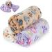3 Pack Cat and Dog Blanket - Soft & Warm Fleece Flannel Pet Blanket Great Pet Throw for Puppy Small Dog Medium Dog & Large Dog (Medium)