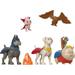 Fisher-Price DC League of Super-Pets Figure Multipack Set of 6 Characters for Pretend Play