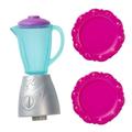 Replacement Parts for Barbie Doll Hello Dreamhouse - DPX21 ~ Replacement Barbie Size Blender and Pink Plates