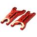 Integy RC Toy Model Hop-ups T8645RED Billet Machined T3 Rear Lower Arm (2) for 1/10 Rustler & Stampede 2WD