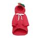 yuehao dogs cats medium-sized dogs love and velvet two-legged sweater pet clothes dog cat medium dog fruit red