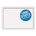 Amanti Art Framed White Cork Board Blanco White extra large - 40 x 28