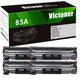 Victoner 4-Pack Compatible Toner for HP 85A CE285A Use With LaserJet Pro P1100 P1102 P1102W P1102WHP Pro M1132 M1210 M1130 M1212NF M1217NFW Printer Black