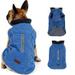 Ugerlov Dog Jacket Dog Coat Reflective Dog Jacket Dog Coat Warm Padded Puffer Vest Puppy Jacket with Fleece Blue+S