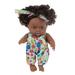 Baby Dolls Black Girl Dolls Lifelike Girl Black Baby Doll Handmade Soft Realistic Baby Dolls for 2 Year Old Girls and Up Fashion Black Baby Doll Play Doll for KidsGifts for Family