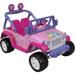 Power Wheels Disney Princess Jeep Wrangler Battery Powered Ride-on Vehicle 12 V Max Speed: 5 mph