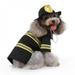 CUTELOVE Dog Cat Clothes Fireman Suit Clothes for Cat Costume Clothing Halloween Clothes Dressing Up Cat Party Costume