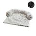 Large Size Soft Plush Dog Mat Sofa Calming Dog Bed Ultra Soft Fur Pet Beds Soft Washable Pad Blanket Cushion Furniture Cover Protector Pet Bed for Dogs and Cats