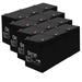 Alarm Back up Battery 12 Volt 4.0ah - 12 Pack