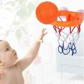 Kid Boys Girls Basketball Hoop Balls Toy Set Bathtub Basketball Hoop Slam Dunk Game with 3 Balls and Suction Cup for Toddlers