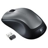 Logitech M310 Wireless Mouse 2.4 GHz Frequency/30 ft Wireless Range Left/Right Hand Use Silver/Black