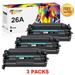 Toner Bank 3-Pack Compatible Toner Replacement for HP CF226A LaserJet Pro MFP-M426dw M426fdw M426fdn Pro-M402dn M402n M402d M402dw Printer Ink Black