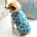 Christmas Dog Clothes Pet Shirts Breathable Puppy Vest Printed Christmas Snowman Reindeer Santa Claus Dog Shirts for Soft Outfit Dogs and Cats