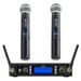 Gemini 1 Wireless Microphone System Professional Handheld Long Range (240 Ft) Mic Set For DJ Church Karaoke Gym XLR Connector 2 (UHF-6200M-R2)