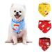 Cheers US Dog & Cat Bandana Christmas Pet Scarf Bibs Set Pet Costume Accessories Decoration for Small Medium Large Dogs Cats Pets