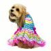 Easter Female Pet Spring Holiday Bright Costume Dress-L