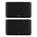 Restored Denon Home 350 Wireless Streaming Speaker Black Pair (Refurbished)