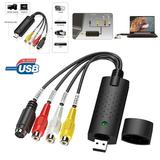 USB 2.0 Audio TV Video VHS to DVD VCR PC HDD Converter Adapter Capture Card