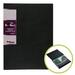GoSee Professional Quality 9x12 inch Artist Portfolio Presentation Book (24 count Top-loaded Pages) Perfect For Travel and Displaying Artwork