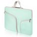 JIAOCHU 13 inch Laptop Sleeve Case Carry Bag Universal Laptop Bag For MacBook Samsung Chromebook HP Acer Lenovo Green