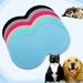 Kaesi Silicone Pet Dog Cats Food Pad Drinking Bowl Mat Anti-slip Feeding Placemat