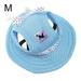 Spree-Pet Dog Sunshade Hat Sunbonnet Caps Hats Sun Cap Hat