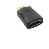 axGear HDMI to HDMI Male to Female Adapter Connector Coupler Compatible HDMI M-F