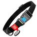 Ultra-Modern Waterproof Dog Collar with Plastic Buckle | Adjustable Dog Collar for Large Small and Medium Dogs | Heavy Duty Dog Collars with Durable Metal Clasp - Boy & Girl Dog Collars - Black