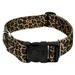 Country Brook PetzÂ® 1 1/2 inch Deluxe Leopard Print Dog Collar Medium