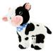 Vibrant Life Plush Cow Dog Toy Chew Level 3 Recycle Stuffing