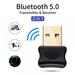 USB Mini Bluetooth 5.0 Dongle For Computer Desktop Wireless Transfer For Laptop Bluetooth Headphones Headset Speakers Keyboard Mouse Printer Windows 10/8.1/8/7