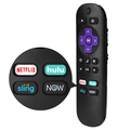 UrbanX Remote for â€ŽRCA TV Model â€ŽRTRU4327-US and All Roku TV for Hisense TCL Sharp ONN Hitachi Element Westinghouse LG Sanyo JVC Magnavox Built-in Roku TV w/ 4 Keys (Netflix Sling Now Hulu)