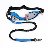 Reflective Adjustable Waist Belt Durable Handsfree Bungee Dog Leash Running Pet Leash Waist Belt