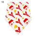 XINHUADSH Pretty Pet Saliva Towels Adorable for Holiday Pet Grooming Accessories