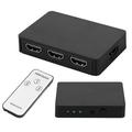 Final Clearance! 1080P HD 3 IN 1 HDMI Splitter Switcher with Audio Extractor HDMI Switcher HDMI Audio Converter Include PIP IR Remote and 3.5mm Male to 2 RCA Female Stereo Audio Cable Support 4K 3D