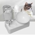 Pet Bowl Automatic Feeder Dog Cat Food Bowl with Water Dispenser Double Dog Drinking Bowl Cat Dish Bowls for Pet Food Supplies