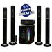 Acoustic Audio AAT1002 Bluetooth Tower 5.1 Home Theater Speaker System with 8 Powered Subwoofer