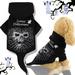 Pet Dogs Jumpsuit Halloween Skeleton Dog Hoodies Costumes Clothes Apparel for Puppy Dog Cat