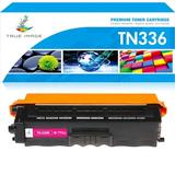 True Image 1-Pack Compatible Toner Cartridge for Brother TN-336M TN336 Work with HL-4150CDN HL-8350CDWT MFC-L8850CDW MFC-L8600CDW MFC-9970CD Printer (Magenta)