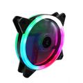 LHomeove LED Computer Cooling Fan Cooler Case Glare Cooler Fans For Computer Cooler RGB PC Case Fan