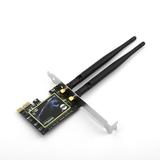 Dual Band 2.4G/5G PCI-E WiFi Wireless Card Adapter 600Mbps for Desktop Computer