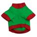 Pet clothes Christmas Pet Dog Puppy Clothes Cotton Double Color Letter Shirt Clothes