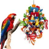 Parrot Bird Chewing Toy Bite Toy African Gray Macaws