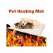 Pet Dog Cat Self Heating Bed Mat Thermal Radiator Heated Pad Washable Kitten